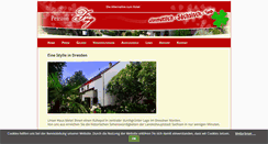 Desktop Screenshot of pension-fueg.de